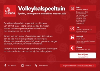 Welkom in de Volleybalspeeltuin!