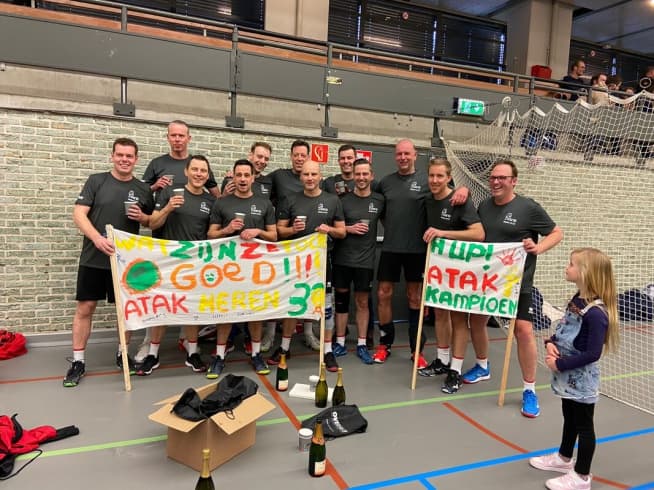 Heren 3 kampioen 1e klasse